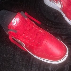 Nba Variety Red Air Force 1s